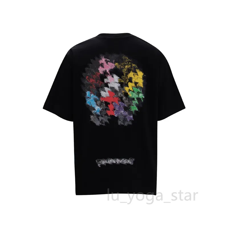 Chrome T Shirt Mens Tees Summer Women T Shirts Designer Cottons Man S Casual Shirt Luxurys Tshirts Clothing Street Shorts Sleeve Clothes