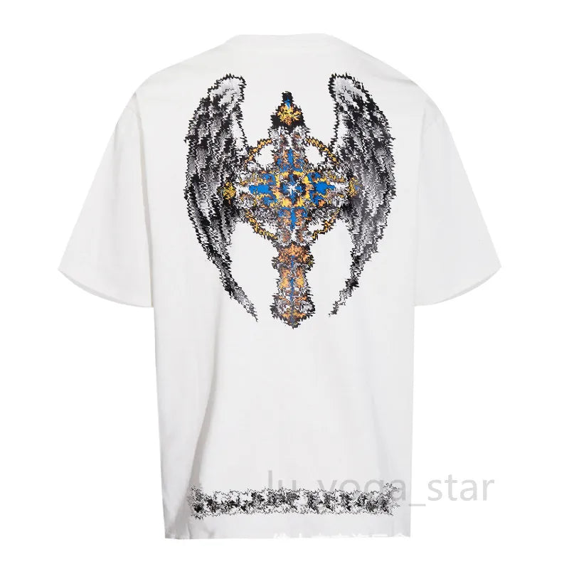 Chrome T Shirt Mens Tees Summer Women T Shirts Designer Cottons Man S Casual Shirt Luxurys Tshirts Clothing Street Shorts Sleeve Clothes
