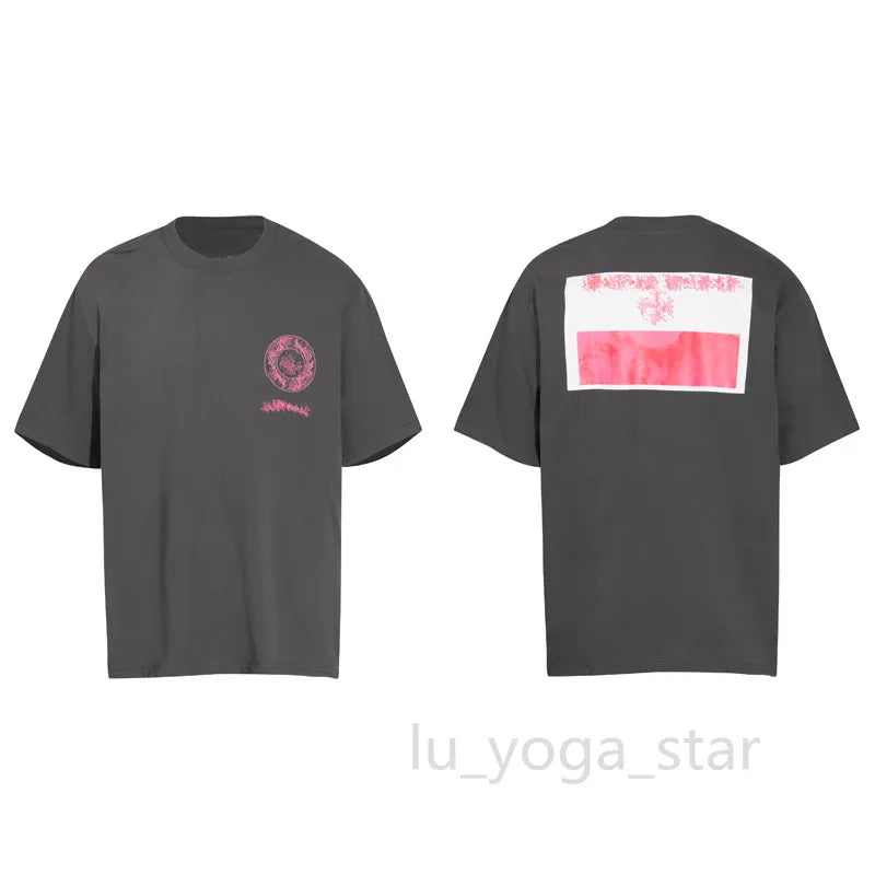 Chrome T Shirt Mens Tees Summer Women T Shirts Designer Cottons Man S Casual Shirt Luxurys Tshirts Clothing Street Shorts Sleeve Clothes