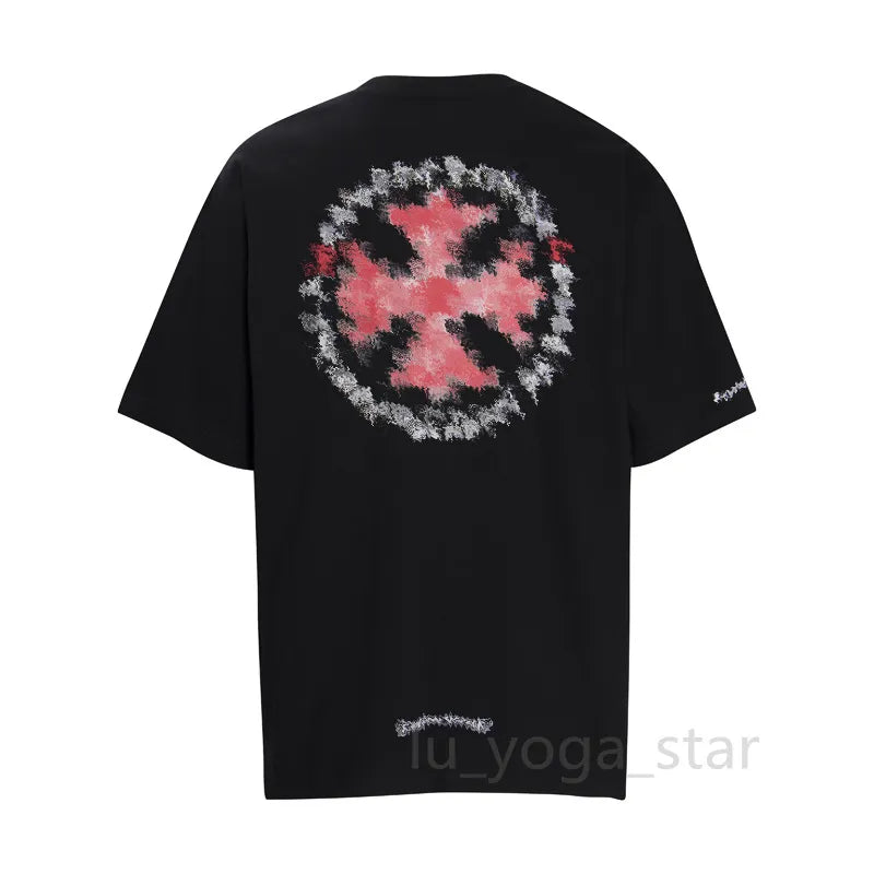 Chrome T Shirt Mens Tees Summer Women T Shirts Designer Cottons Man S Casual Shirt Luxurys Tshirts Clothing Street Shorts Sleeve Clothes