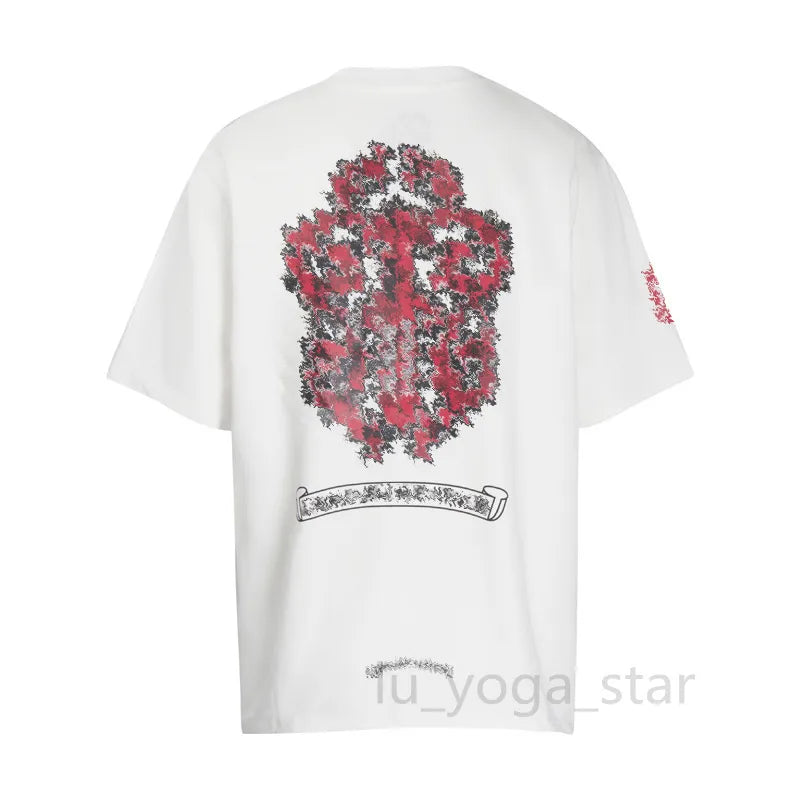 Chrome T Shirt Mens Tees Summer Women T Shirts Designer Cottons Man S Casual Shirt Luxurys Tshirts Clothing Street Shorts Sleeve Clothes
