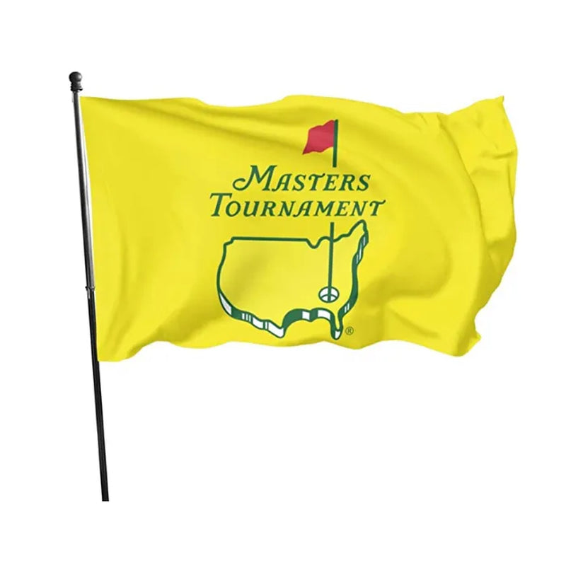 Masters Tournament Augusta National Golf Flags Banners 3' X 5'Ft 100D Polyester High Quality with Brass Grommets