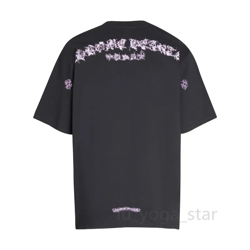 Chrome T Shirt Mens Tees Summer Women T Shirts Designer Cottons Man S Casual Shirt Luxurys Tshirts Clothing Street Shorts Sleeve Clothes