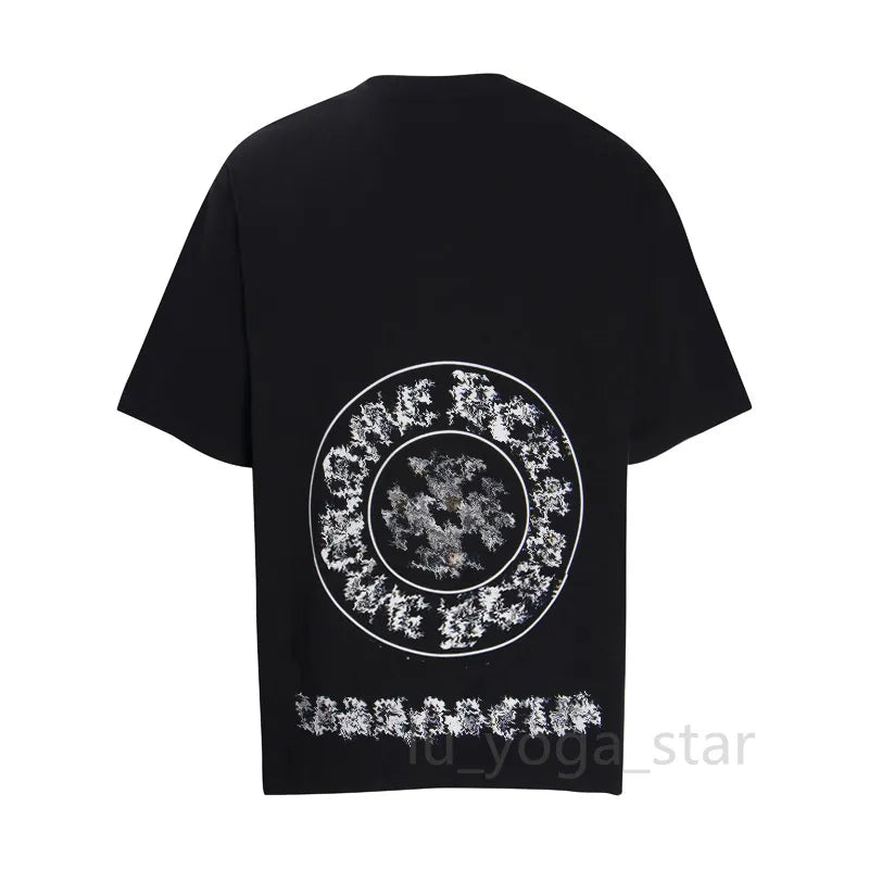 Chrome T Shirt Mens Tees Summer Women T Shirts Designer Cottons Man S Casual Shirt Luxurys Tshirts Clothing Street Shorts Sleeve Clothes