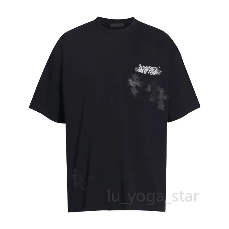 Chrome T Shirt Mens Tees Summer Women T Shirts Designer Cottons Man S Casual Shirt Luxurys Tshirts Clothing Street Shorts Sleeve Clothes