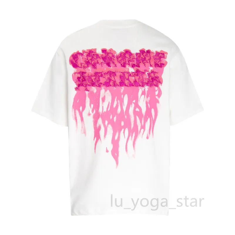 Chrome T Shirt Mens Tees Summer Women T Shirts Designer Cottons Man S Casual Shirt Luxurys Tshirts Clothing Street Shorts Sleeve Clothes