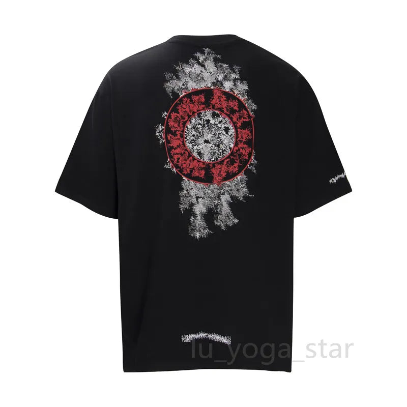 Chrome T Shirt Mens Tees Summer Women T Shirts Designer Cottons Man S Casual Shirt Luxurys Tshirts Clothing Street Shorts Sleeve Clothes