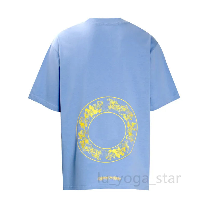 Chrome T Shirt Mens Tees Summer Women T Shirts Designer Cottons Man S Casual Shirt Luxurys Tshirts Clothing Street Shorts Sleeve Clothes