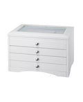 Elegant Lift Top Jewelry Box