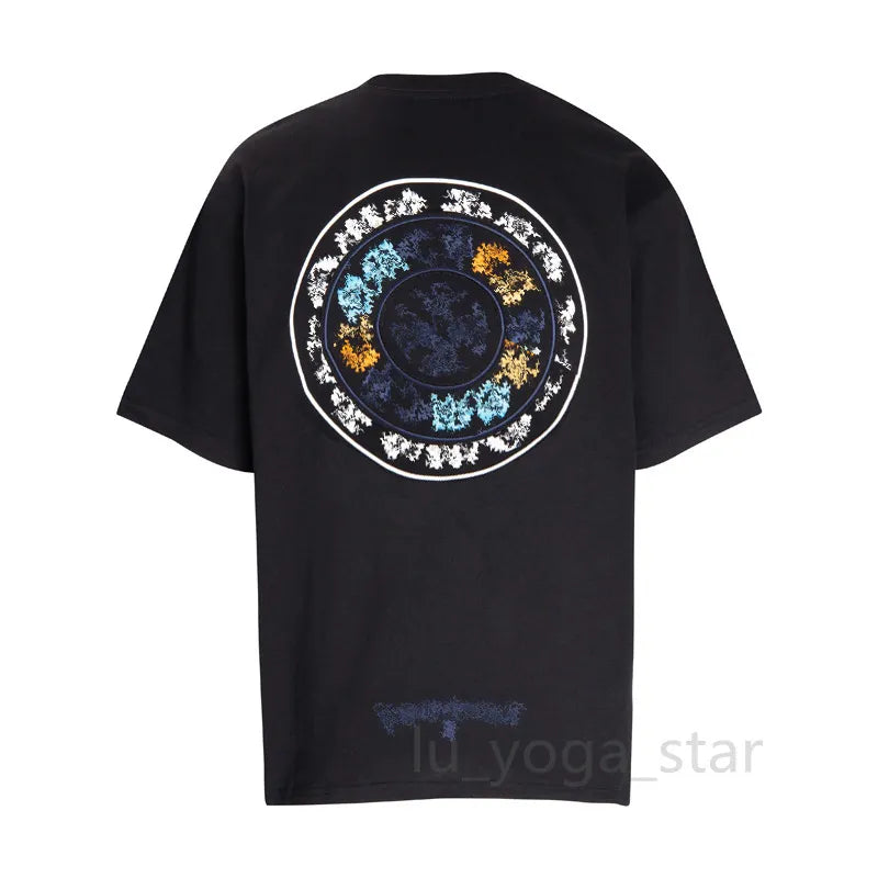 Chrome T Shirt Mens Tees Summer Women T Shirts Designer Cottons Man S Casual Shirt Luxurys Tshirts Clothing Street Shorts Sleeve Clothes
