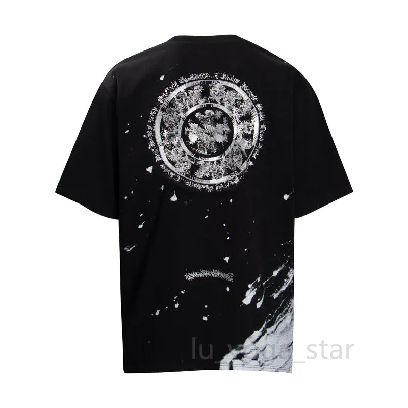 Chrome T Shirt Mens Tees Summer Women T Shirts Designer Cottons Man S Casual Shirt Luxurys Tshirts Clothing Street Shorts Sleeve Clothes