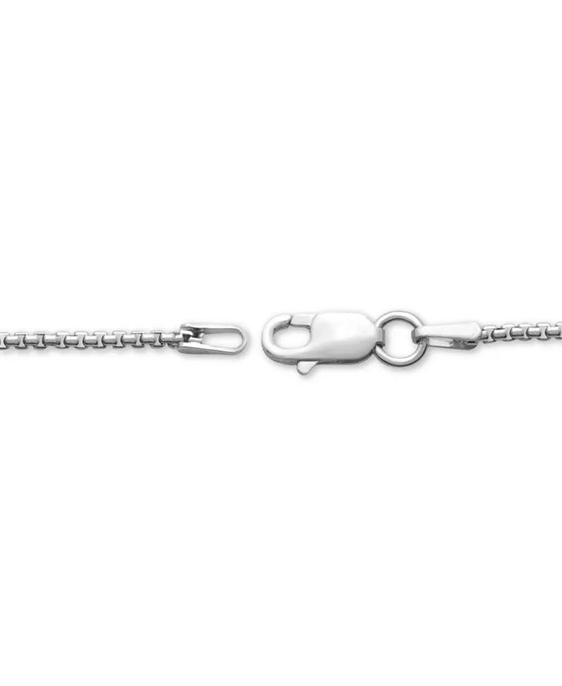 Men'S Diamond Cross 22" Pendant Necklace (1 Ct. T.W.) in Sterling Silver