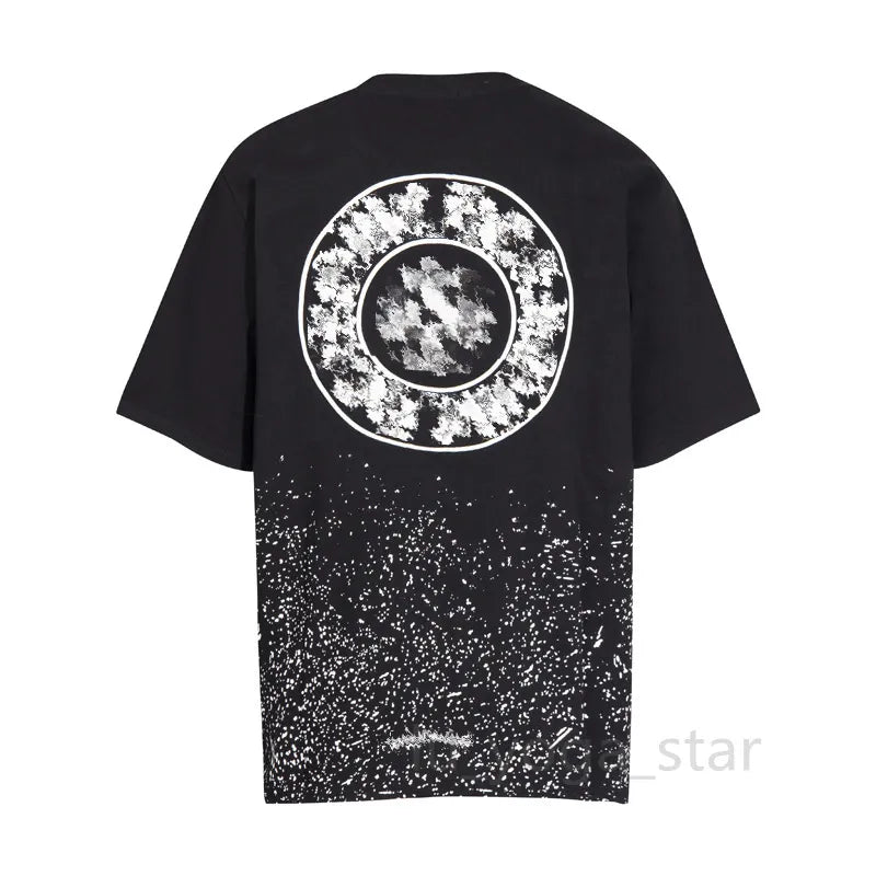 Chrome T Shirt Mens Tees Summer Women T Shirts Designer Cottons Man S Casual Shirt Luxurys Tshirts Clothing Street Shorts Sleeve Clothes