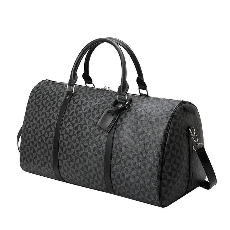 Top Quality New Men Duffle Bag Women Travel Bags Hand Luggage Travel Bags Men Pu Leather Handbags Large Crossbody Bags Totes Purse Crossbody Bag 55Cm