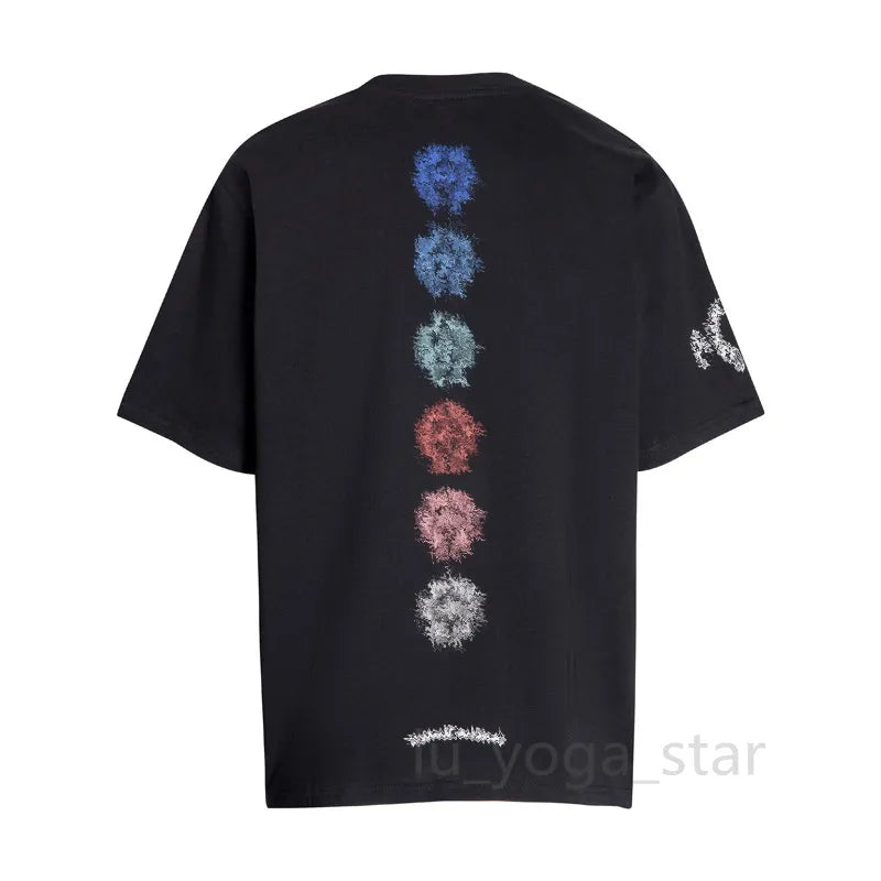 Chrome T Shirt Mens Tees Summer Women T Shirts Designer Cottons Man S Casual Shirt Luxurys Tshirts Clothing Street Shorts Sleeve Clothes